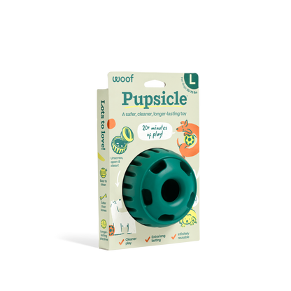 Woof Pupsicle Dispensing Dog Toy